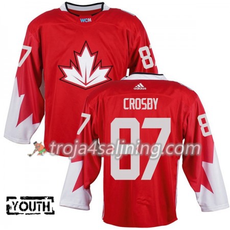Kanada tröja Sidney Crosby 87 World Cup i ishockey 2016 Röd - NHL Tröjor Barn Kanada tröja Sidney Crosby 87 World Cup i ishockey 2016 Röd - NHL Tröjor Barn